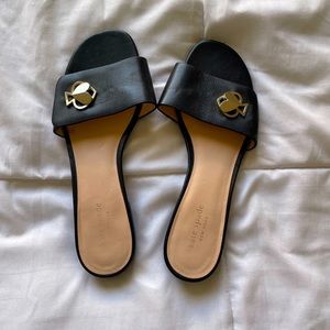 Kate Spade Slip Sandal Black
